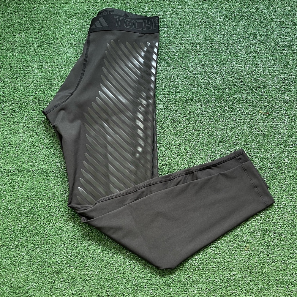 MEN'S $120 ADIDAS TECHFIT CONTROL X RHEON LEGGINGS PANTS BLACK HS9812 SZ XL